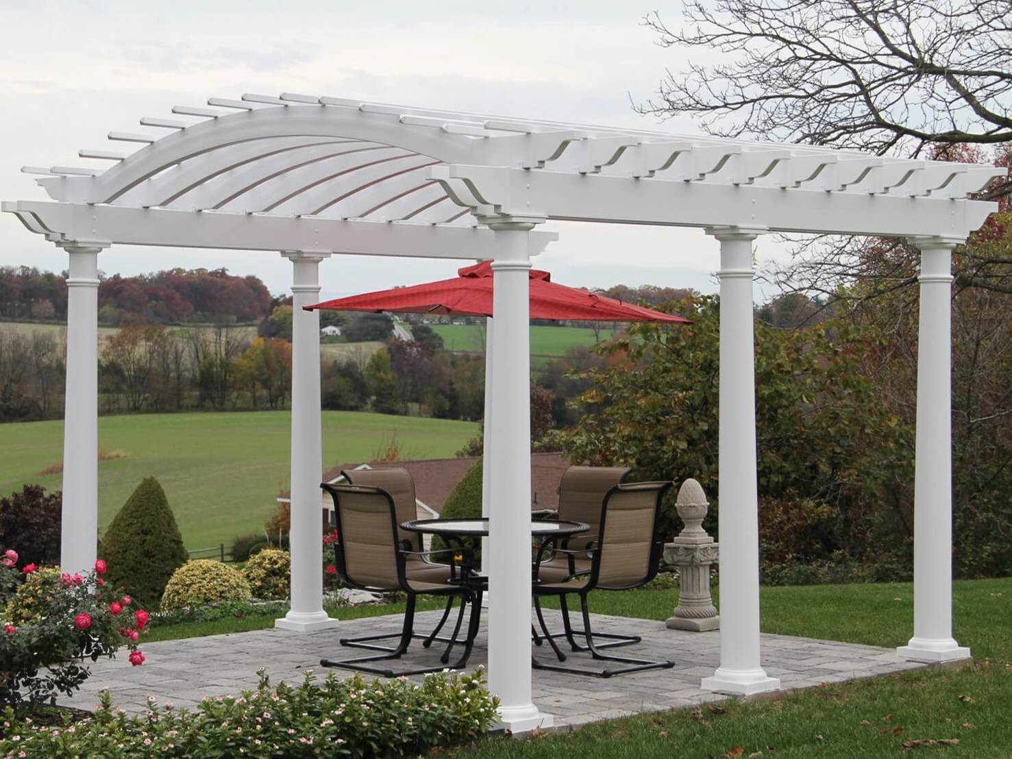 Arched Rafter Pergola ARCHED